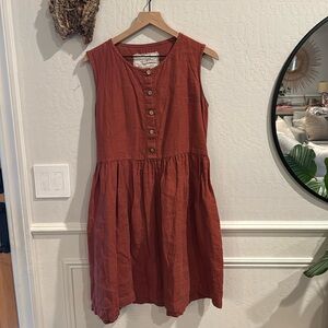 Not perfect linen dress